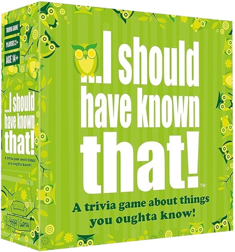 I Should Have Known That review - buy compact trivia game