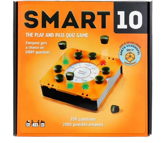 Smart10 board game review - buy Smart10 trivia game